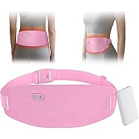 Portable Heating Pad for Cramps and Back, Larger Heating Area Ultra Thin Cordless Electric Period Fast Heat Belt Menstrual 3 