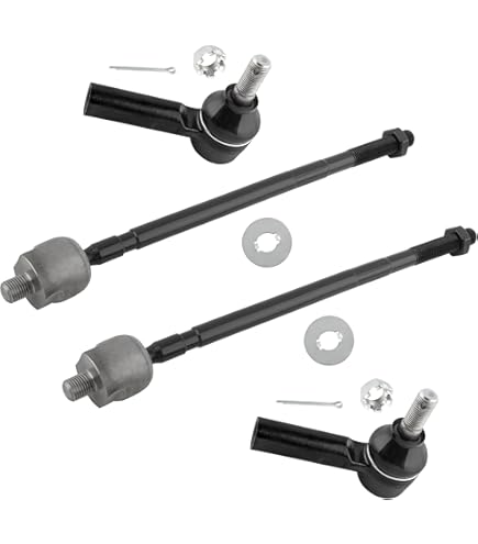 Amazon.com: BOXI 2pcs Front Inner Tie Rod End Links Fit for