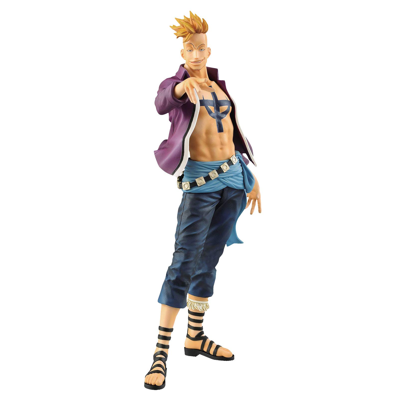 Banpresto- One Piece-World Figure Colosseum Special-Marco Figure, Multicoloured, 82507