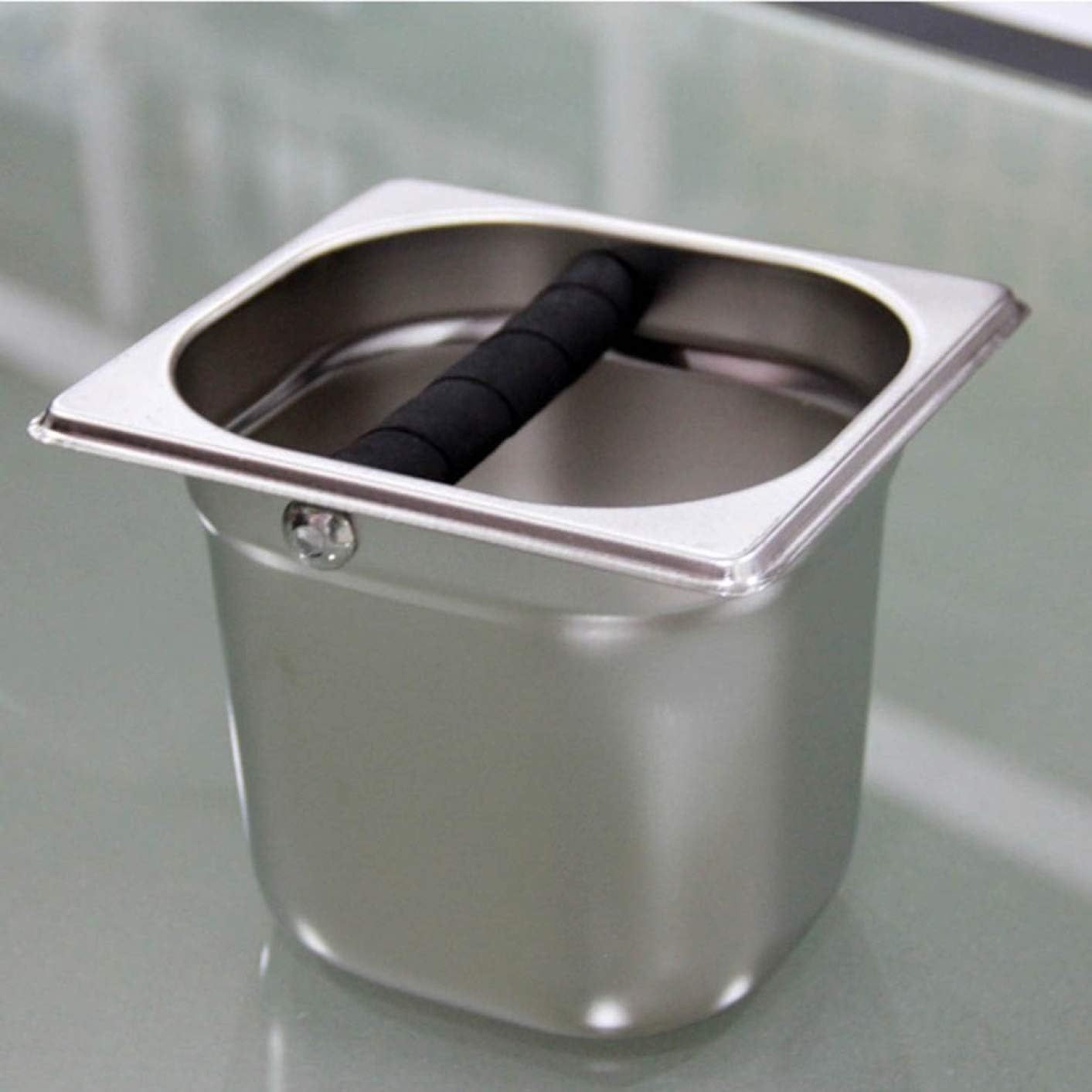 Moiraurs environmental UK Coffee Knock Box Espresso Grinds Waste Container Tamper Bin Large Capacity(None L SV-L)