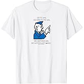 Monopoly Go Directly to Jail Game Board Vintage Logo T-Shirt