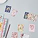 Nathalie Lete Flowers Pop up Cards Postcard Anniversary Wedding Thank You Greeting Cards Pack of 4