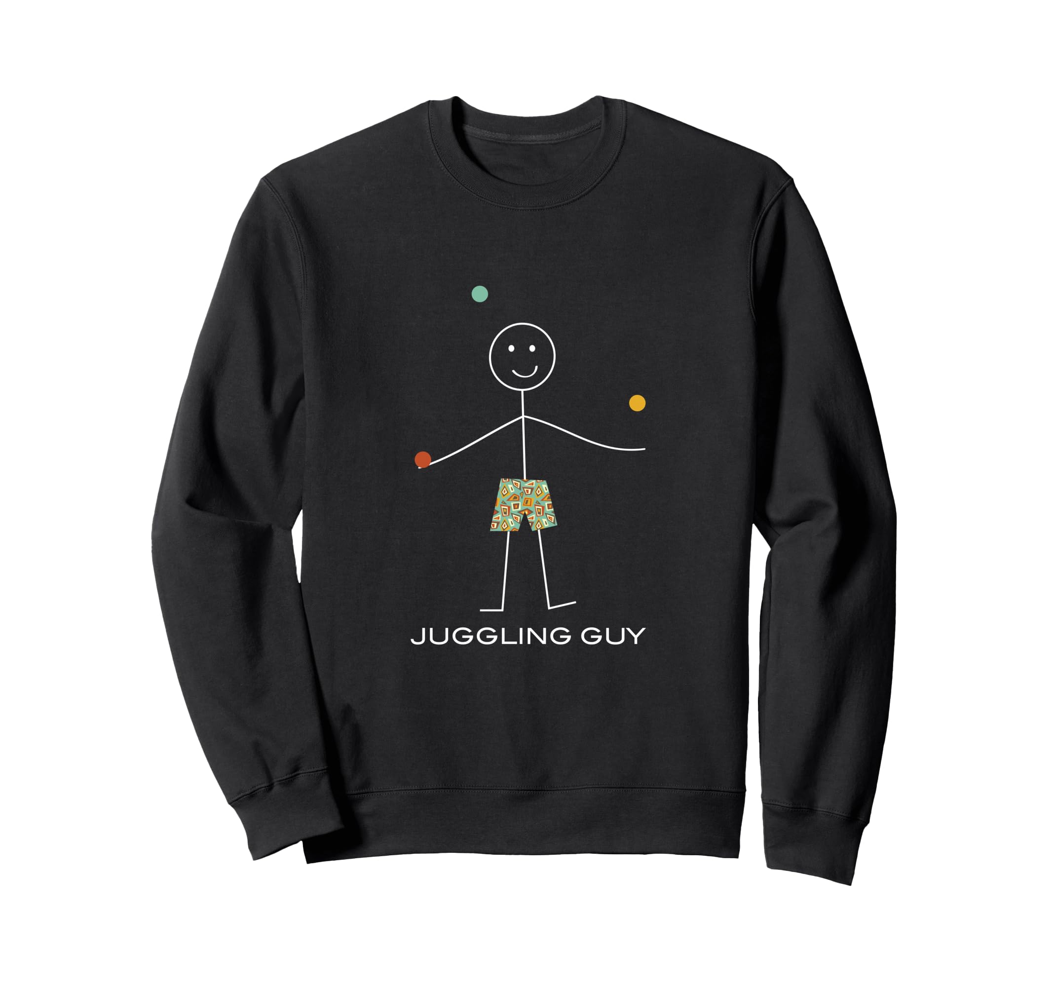 Funny Men Juggling Guy Boy Juggler Sweatshirt