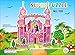 3D Puzzle Jigsaw Pink Castle Palace Cubic Dollhouse Model