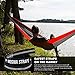 Moswa Hammock Straps - 20 Feet Combined - 28 Loops, Lightweight No Stretch Polyester - 1500 LBS Strength - Extra Strong - Safest Suspension System - Fast & Easy Setup - ENO, Python, NHO Compatible