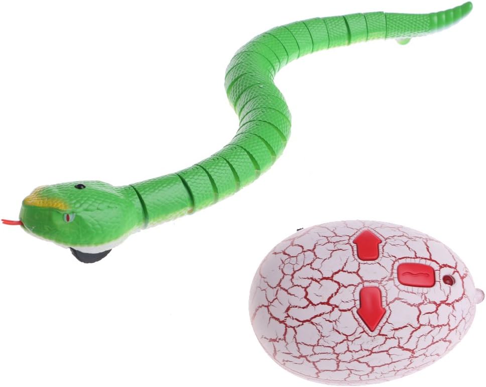 Amazon Co Jp Simplelifeリモコンrcヘビのおもちゃ ノベルティガラガラヘビ動物のトリック恐ろしいいたずら玩具 おもちゃ