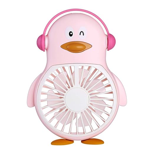 CAOQAO - Mini pingüino con Cable portátil silencioso, Ventilador ...