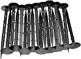 RAM 100 x Weed Fabric Garden Pegs Membrane Anchor Tarpaulin Pegs view 6