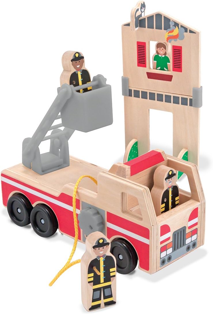 melissa and doug fire engine