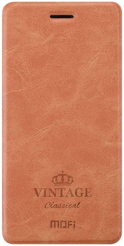OnePlus 3 Case, Oneplus 3T Case, Asmart Premium Pu Leather Flip Cover with TPU Back Phone Case for OnePlus Three, Built-in Iron Sheet, Multi-angle Stand (Brown)