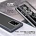 RedPepper Designed for Samsung Galaxy S20 Ultra Case, Matte Clear Rugged Heavy Duty Bumper Armor Cover Without Built-in Screen Protector Shockproof Case for Samsung Galaxy S20 Ultra 6.9 Inch (Black)
