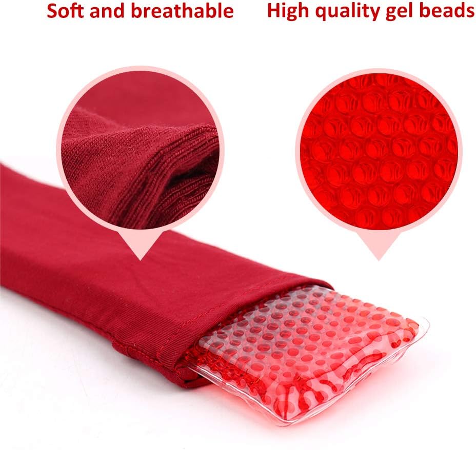 Hilph 2 Perineal Ice & Cold Paks with 4 Washable Sleeves for Postpartum Cooling Maternity Pads Cold Compress Therapy for Vaginal Recovery Haemorrhoids - Image 3