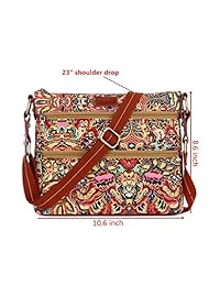 BAOSHA TB-04 Bolso bandolera para mujer