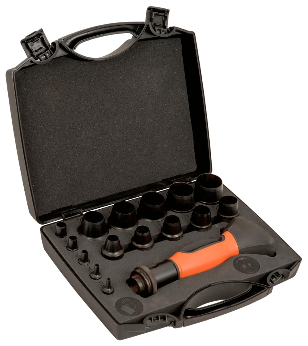 Bahco 400003030 Interchangeable Punching Set, Black, 3-30 mm, Set of 16 Piece