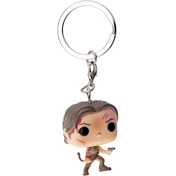lara croft keychain
