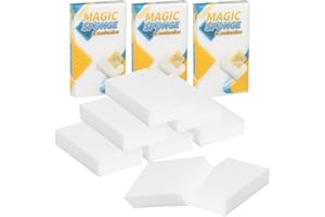 Magic Sponge Eraser Foam Cleaning Sponges 10PCS Multi-Functional Power Scrubber for Kitchen Dish Household Cleaning Bathroom 