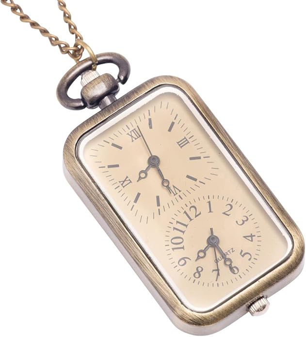 81stgeneration Men's Women's Analogue Quartz Dual Time Zone