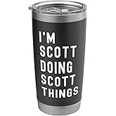 I'm Scott Doing Scott Things Stainless Steel Insulated Tumbler