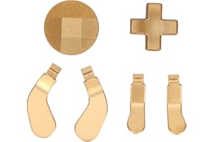 Kit for One Controller Accessory,4 Paddles, 2 D-Pads Metal Stainless Steel Replacement Parts for Elite Series 2 and one Contr