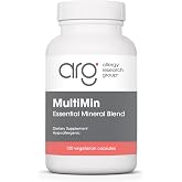 Allergy Research Group ARG MultiMin Multi Mineral Supplement, 120 Capsules | Comprehensive Multi Mineral Blend for Daily Nutrient Support, Hypoallergenic and Vegetarian, 120 Servings