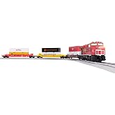 Lionel CPKC Maxi Stack Electric O Gauge Train Set with Remote, Age 14+ | Bluetooth 5.0, Remote Control, Freight Cars &amp; FasTrack, Lights &amp; Sounds Ready to Run, Ages 14+