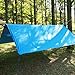 Kofon Rain Fly Tarps Portable Tent Tarp with Rope and Stakes Footprint Ground Mat Picnic Blanket Shelter Sunshade for Outdoor Hiking, Beach,Backpacking & Travel (blue, blue-M(7482 inch))