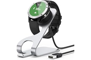 MELIYA USB A Charger Stand for Garmin Fenix E 8 7 7S 7X 6 6S 6X 5 5S 5X Plus, Vivoactive 6/5/4/3, Venu Sq/2/2S/3/3S, Forerunner 970 965 945 935 745 570 255 245 165 55, Instinct 2 2S 2X, Approach S10 S60