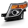 ACANII - For 2011-2015 Ford Explorer Halogen Model Replacement Headlight Headlamp - Driver Side Only