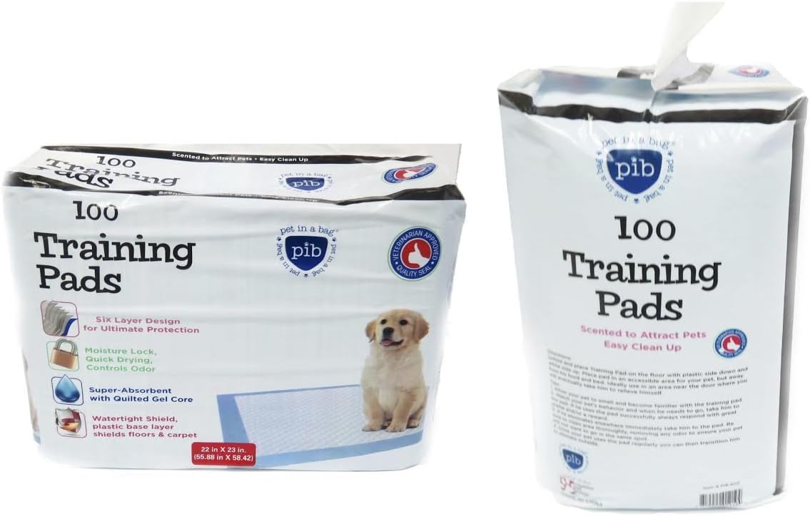 puppy training pads 100 pack