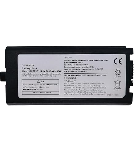 Amazon.com: NBULBL CF-VZSU29 Replacement Battery Compatible with