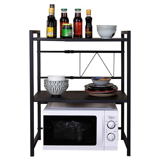 Estante De La Cocina Estante Para Microondas Tubo Grueso FáCil De ...
