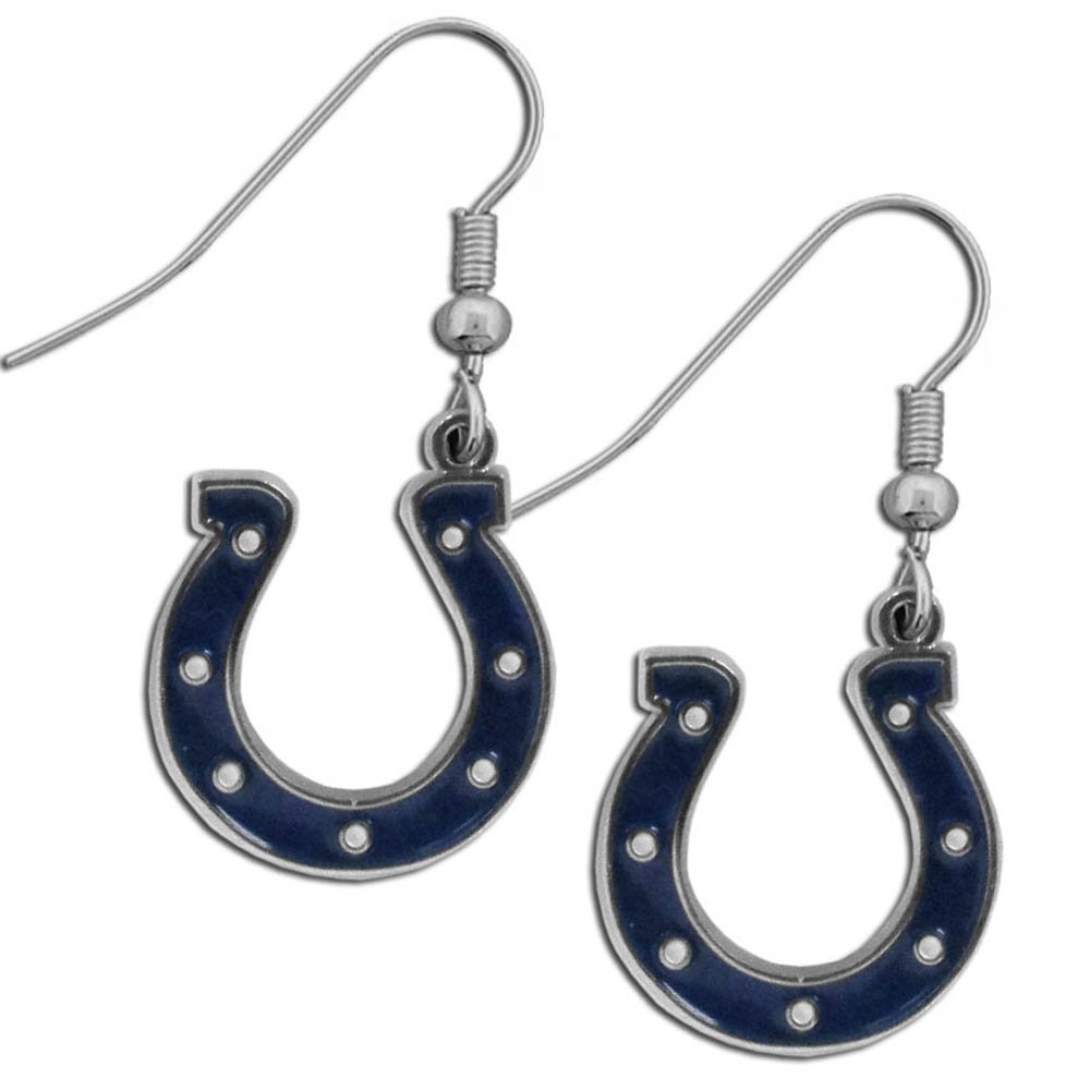 NFL Dallas Cowboys Chrome Dangle Earrings