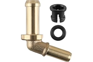 CARBBIA LR049990 Thermostat Water Outlet Tube Connector Kit Compatible with Land Rover Range Rover LR048474 C2Z28258