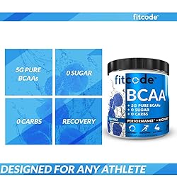 Fitcode Ultra Premium BCAAs with 5G of Pure BCAAs