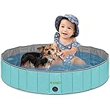 Kundu Round Heavy Duty PVC Outdoor Pool/Bathing Tub - Portable & Foldable