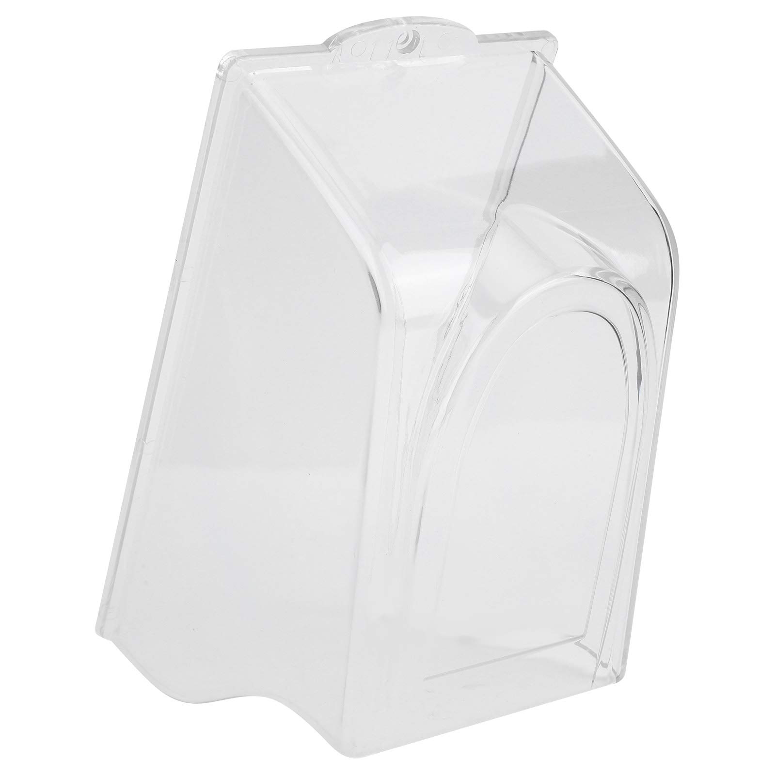 Plastic Rain Cover Transparent Fingerprint Lock Doorbell Waterproof Rain Cover Access Control Waterproof Rain Proof Attachment for Outdoor Security Systems