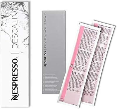 Nespresso Descaling Kit Original Brand Descaler for Machines