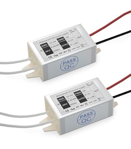 Alimentation LED 12V 18W-100W - Transformateur AC 100-220V Vers DC 12V Pour Bandeaux LED - Marque Ledsone
