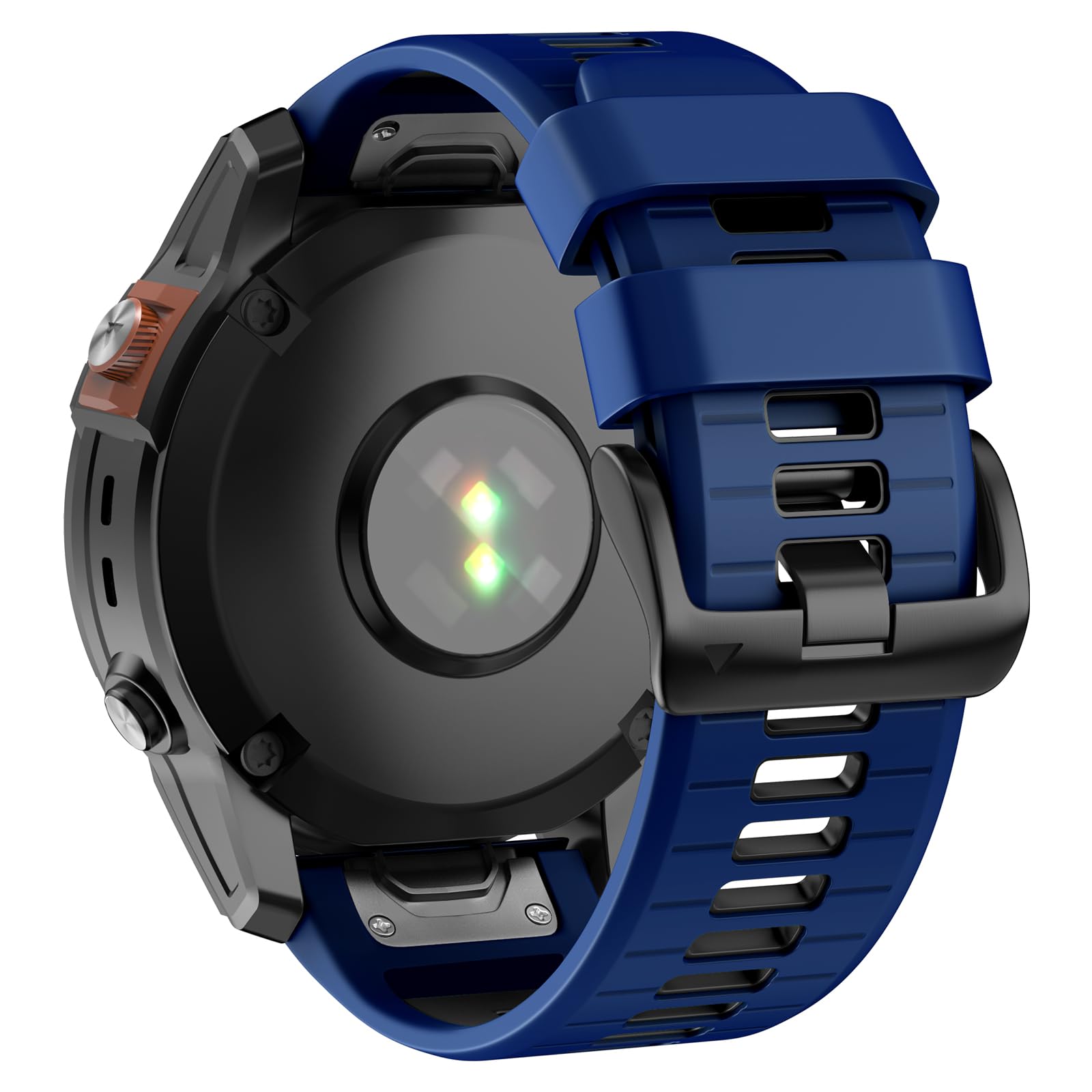 U-LIMVE Watch Strap for Garmin Fenix 8 47mm/Fenix E/Fenix 7/Fenix 7 Pro/Fenix 6/Fenix 6 Pro/Fenix 5/Epix Pro 47mm, 22mm Silicone QuickFit Replacement Bands