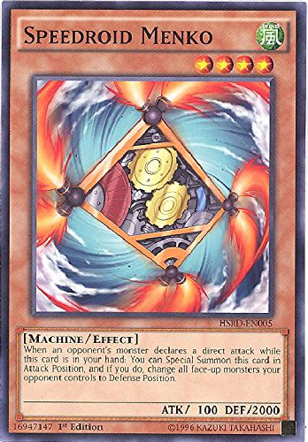 Yu-Gi-Oh! - Speedroid Menko (HSRD-EN005) - High-Speed Riders - 1st Edition - Common