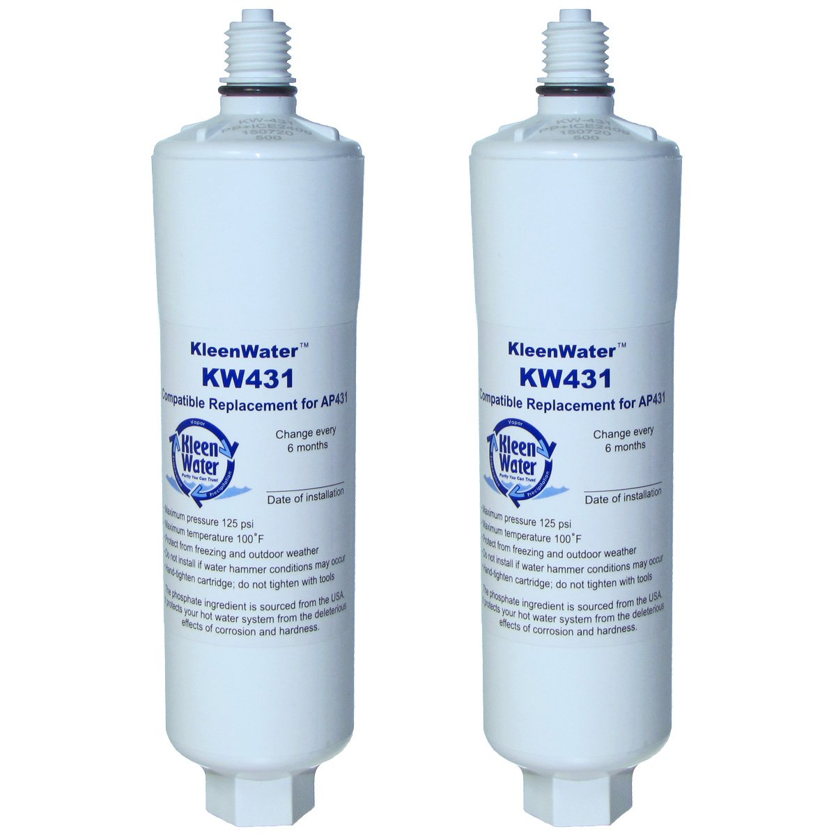 KleenWater AP431 AquaPure Compatible Filter, Hot Water System