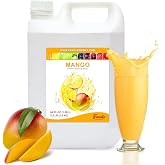 Fanale Premium Flavoring Concentrated Syrup for Bubble Tea 11 lb | Mango Flavor Syrup | for Boba Tea, Smoothies, Slushes, Desserts | 11lb | SRP020