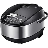 COMFEE' 5.2Qt Asian Style Programmable All-in-1 Multi Cooker, Rice Cooker, Slow Cooker, Steamer, Saute, Yogurt Maker, Stewpot