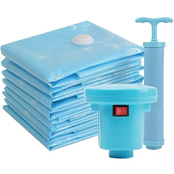 Bomba de vacio para bolsas | Bolsas de plástico, de papel, de tela