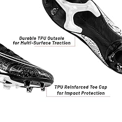 HESBITEUL Soccer Cleats Men High-top: Comfortable