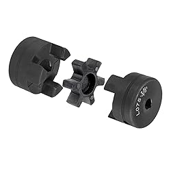 uxcell 3/8" to 3/8" L075 Flexible 3-Piece L-Jaw