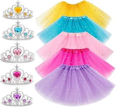 tutu and tiara centerpieces