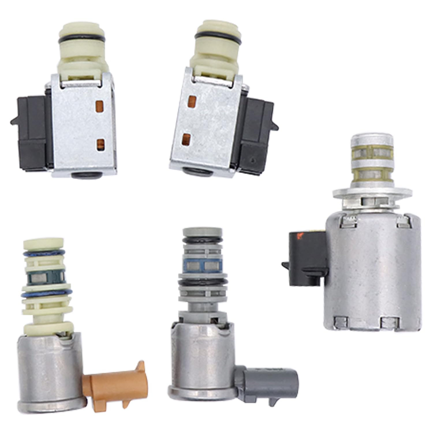 Photo 1 of Nature Boundary 4L60E 4L65E Transmission Solenoid Kit, A & B Control Shift Solenoid EPC TCC/PWM Compatible with Chevy GM EPC 2003-On