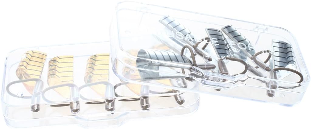 LBWNB 10X Reusable Nail Art Forms UV Gel Tips Acrylic French
