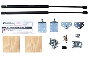 Hatchlift Products RV Bedlift Kit - Queen LITE – Foam/Lightweight Mattress